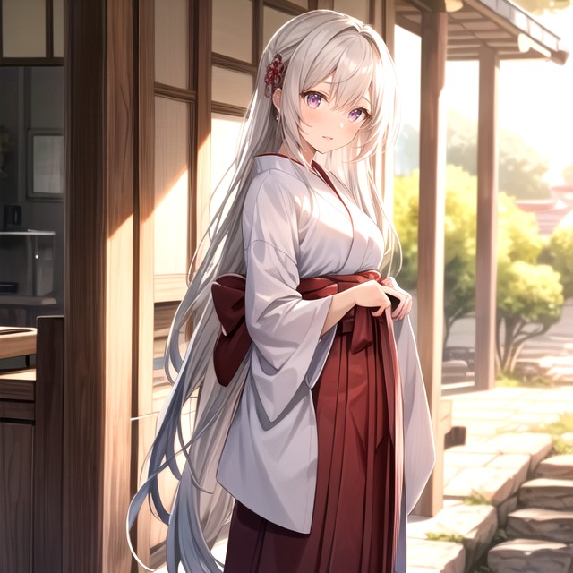 Peeing, Purple Right Eyes, Urine Hentai AI Porn