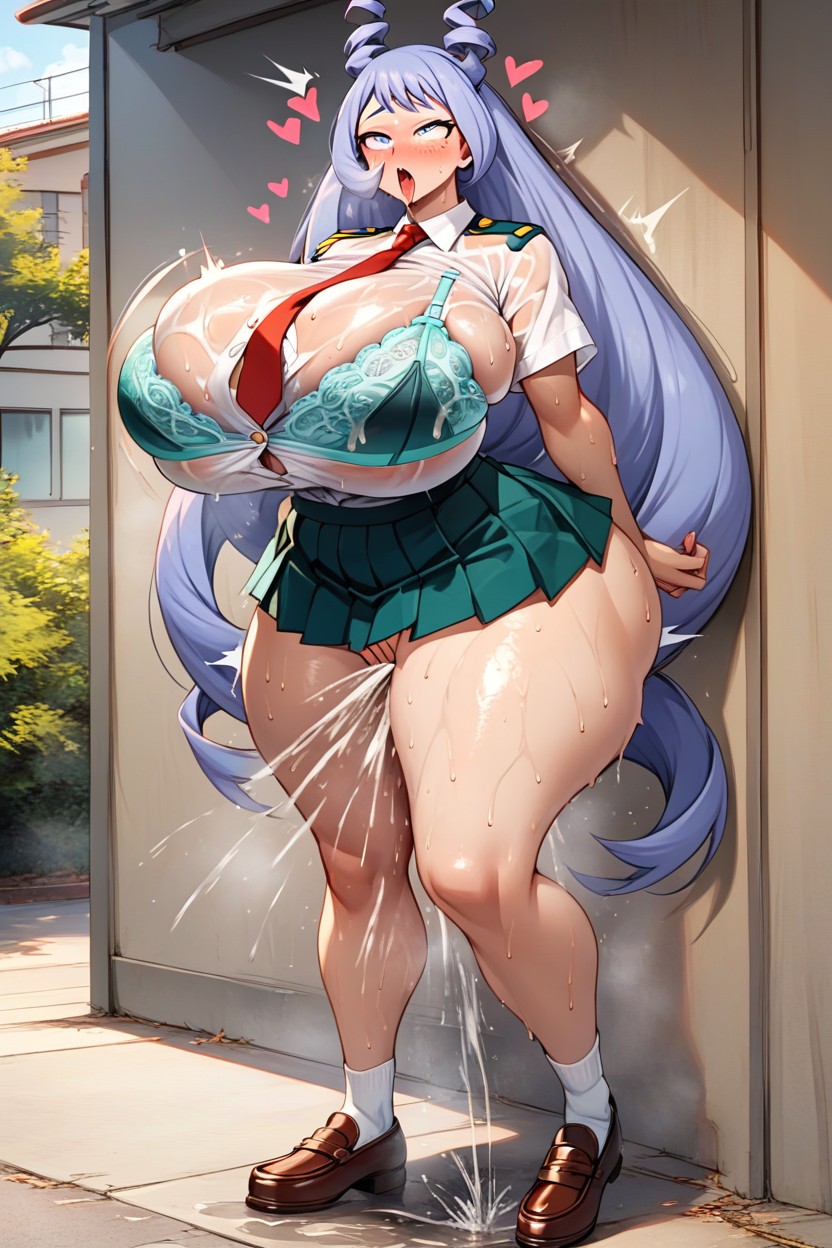 Sweat On Shoulder, Boku No Hero Academia, Messy Squirt AI Porn