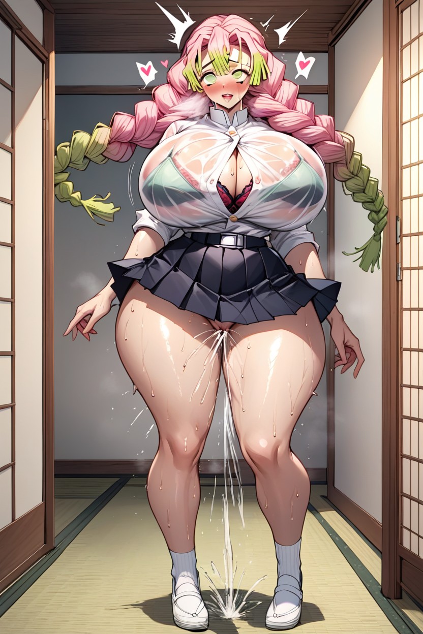 Tatami, Pump Shoes, Indoors AI Porn