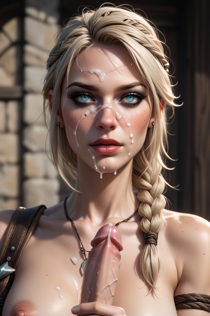 Astrid Hofferson Cum On Face Asian AI Porn