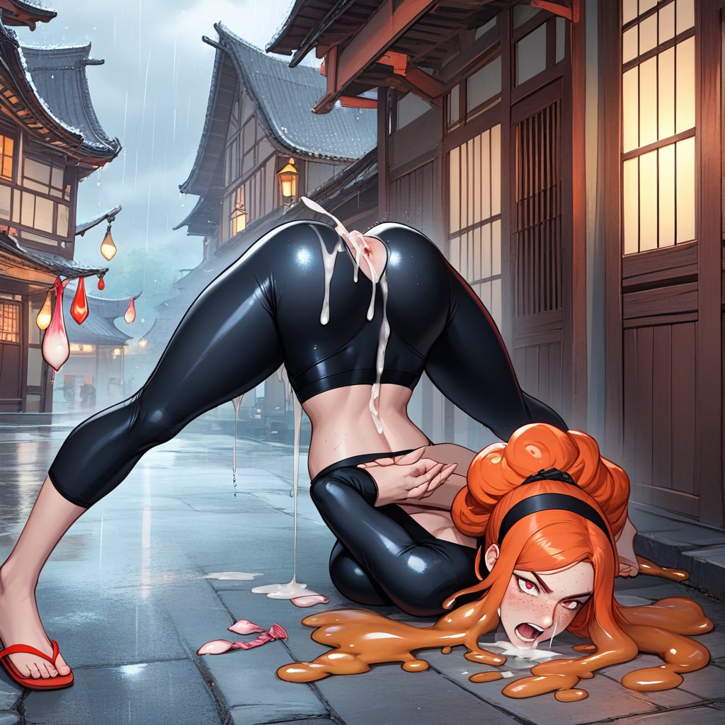 Slime Girl, Full Body, Bodysuit AI Porn