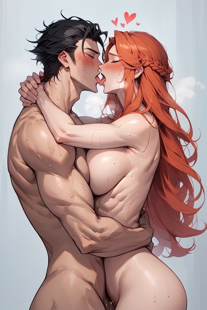 Embrace, Bust Shot, Sad Face Hentai AI Porn