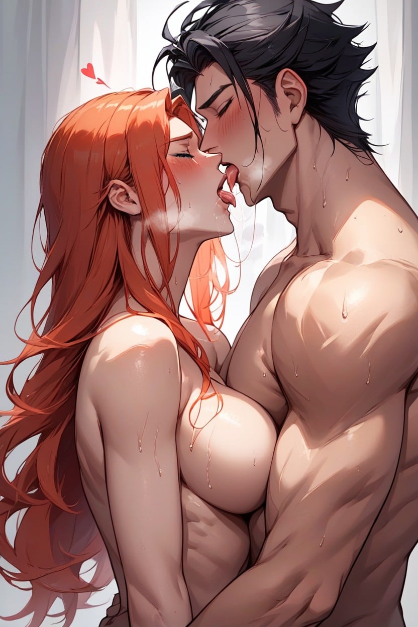 Ginger And Red Hair, Embrace, Sad Hentai AI Porn