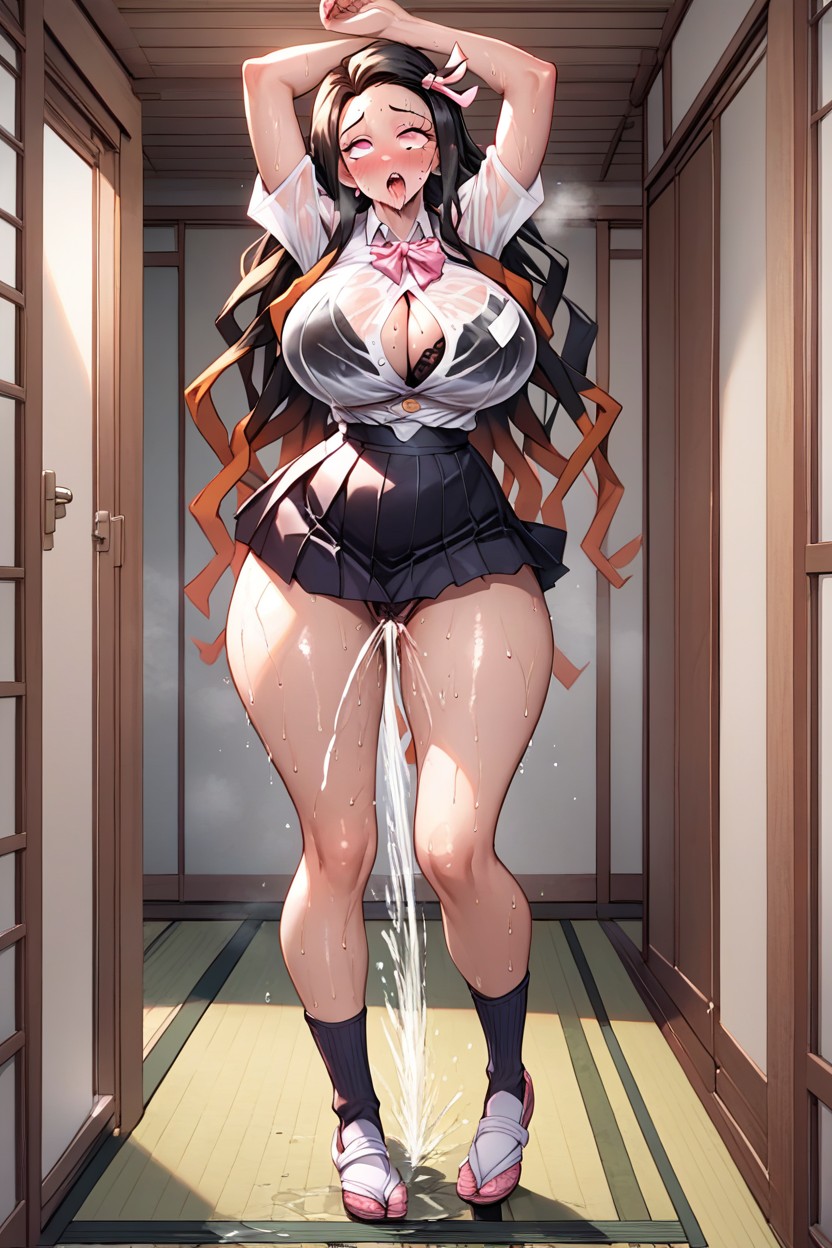 Clothed, Bouncing Line, Wide Hips Porno IA