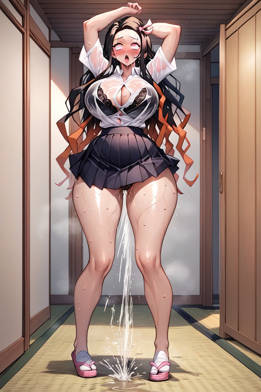 Demon Slayer Corps, Heart Bubble, Sweat Everywhere Porno IA
