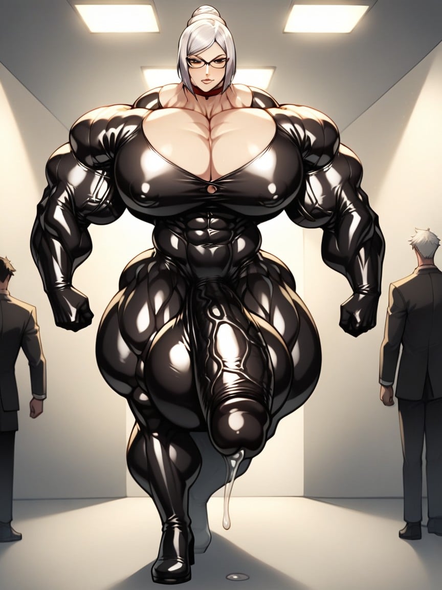 Anime, Hyper Testicles, Heels Hentai AI Porn