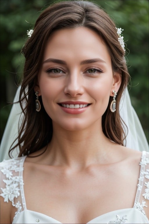 Wedding Dress, Cinematic, Hungarian AI Porn