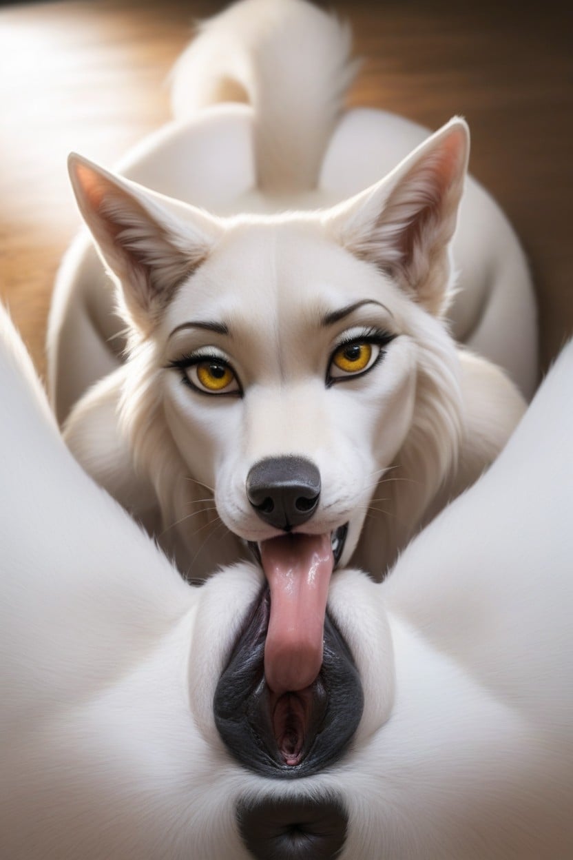 Female Dog, Big Full Boobs, Round Ass Furry AI Porn