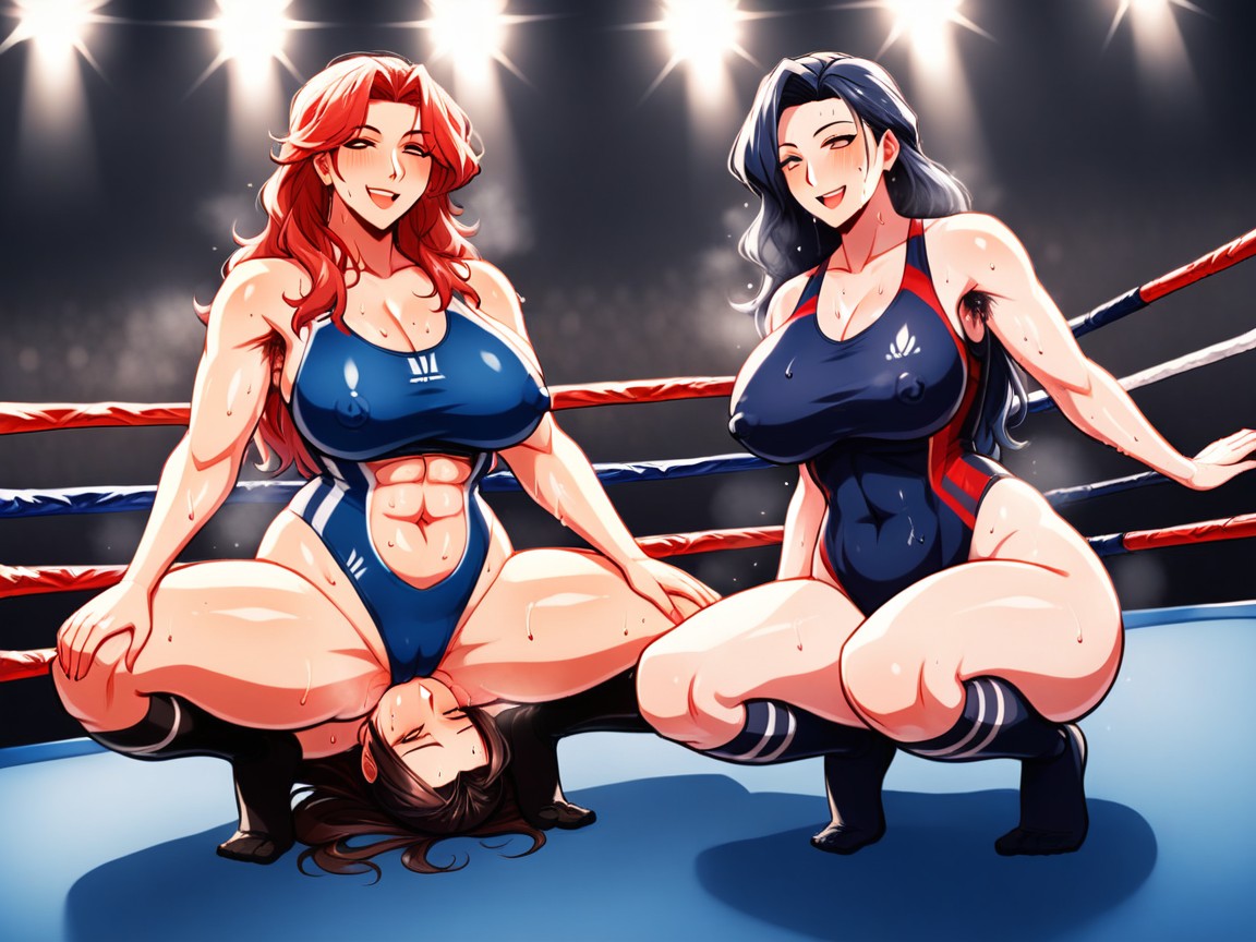 Sit On ’s Face, Thigh High Socks, 2 People Hentai AI Porn
