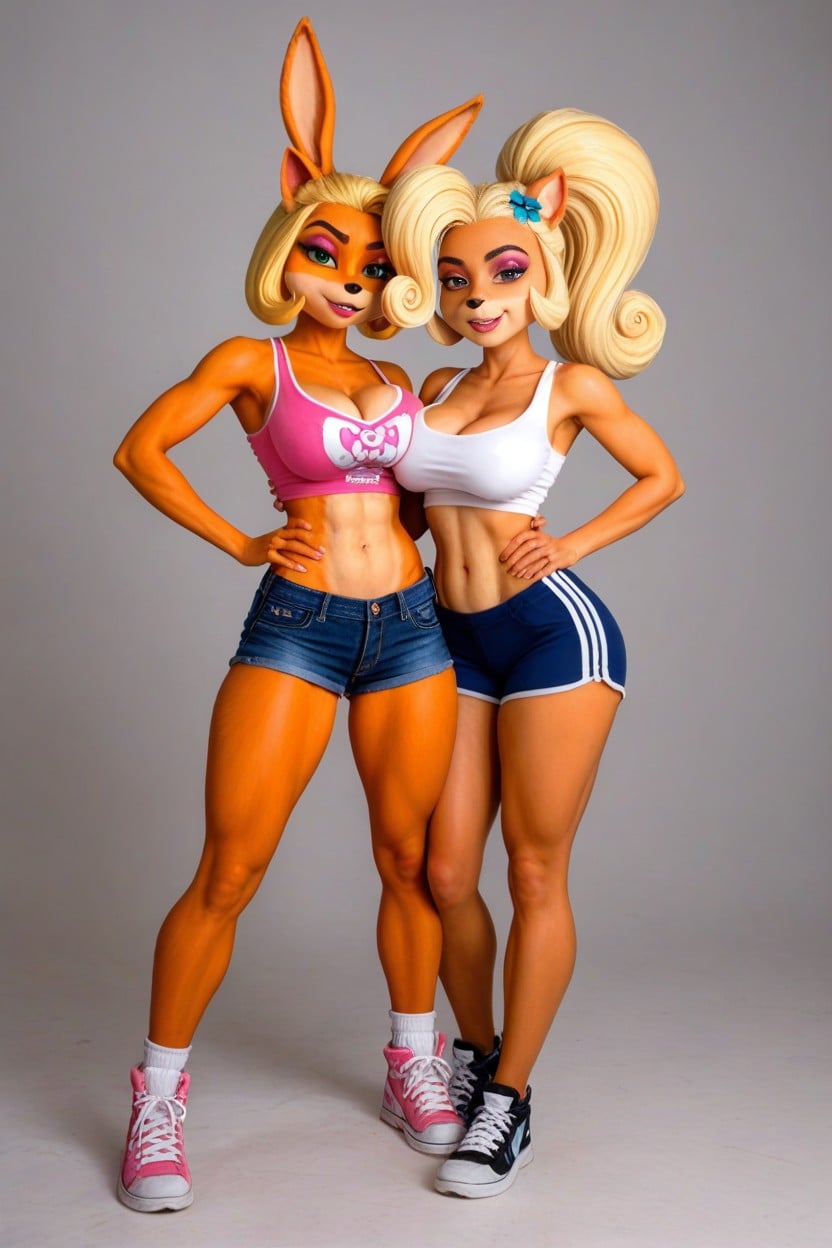 模特姿势, Tawna Bandicoot Furry, Rabbit Fur AI黄片
