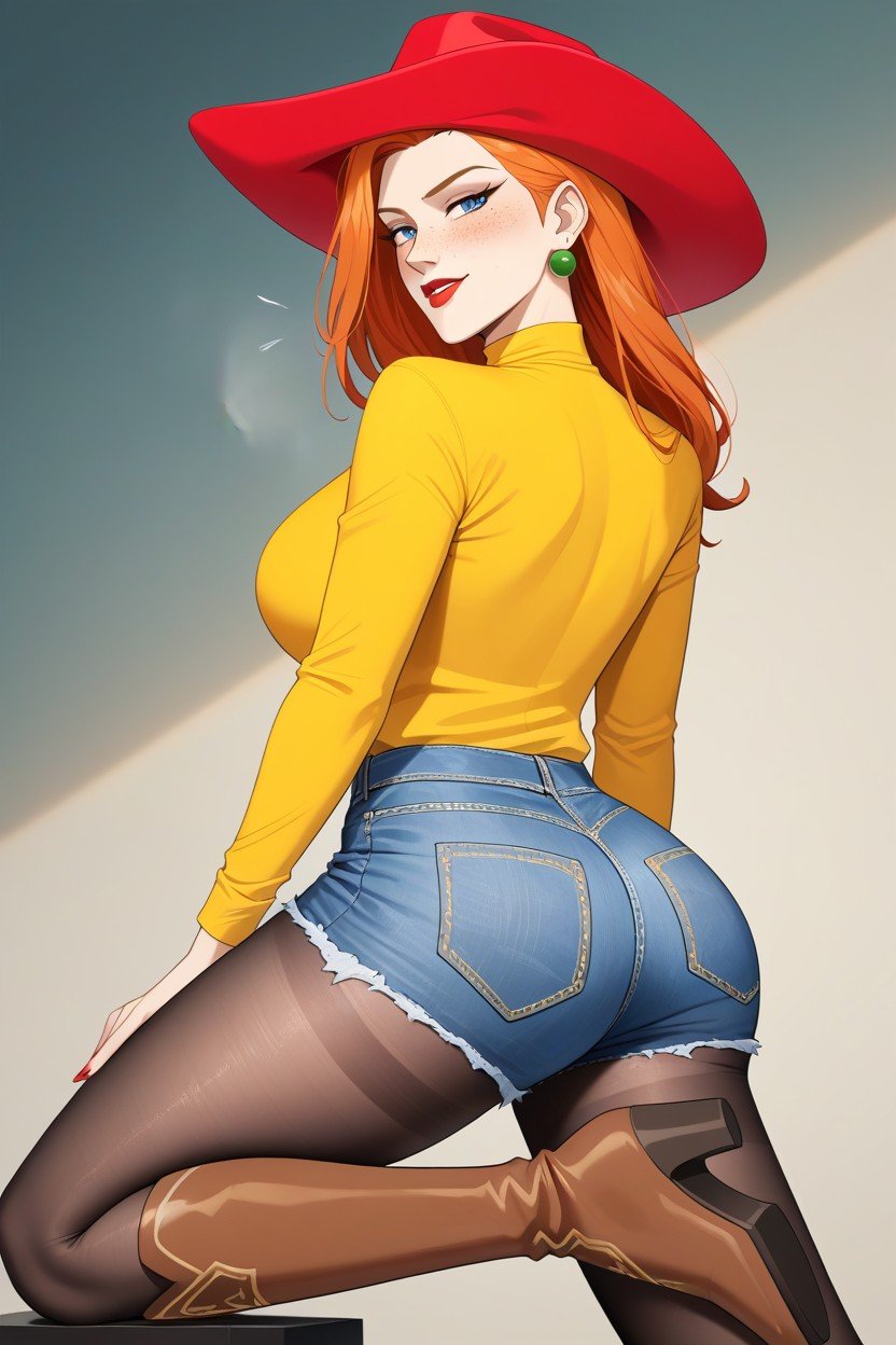 Plaits, Jessie Toy Story, Denim Shorts Porno gay IA