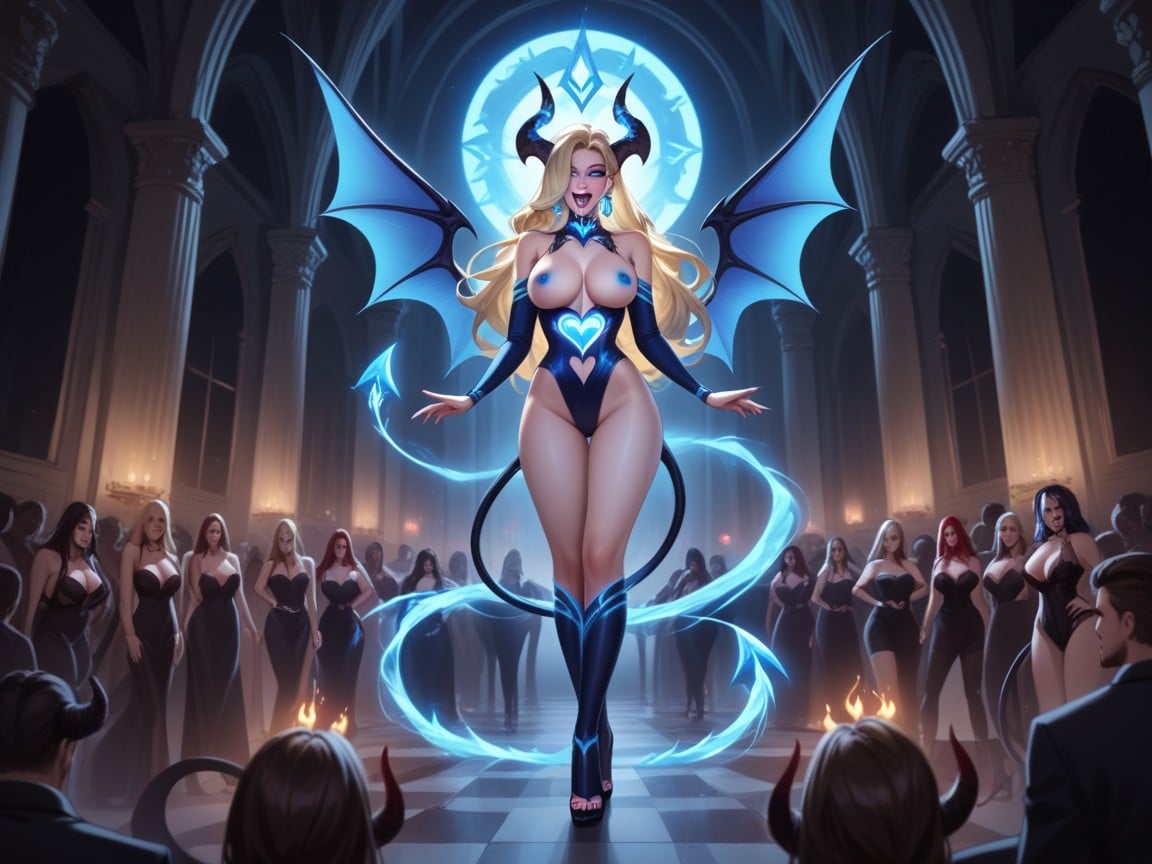 Afterimage, Succubus, Love Hearts Hentai AI Porn