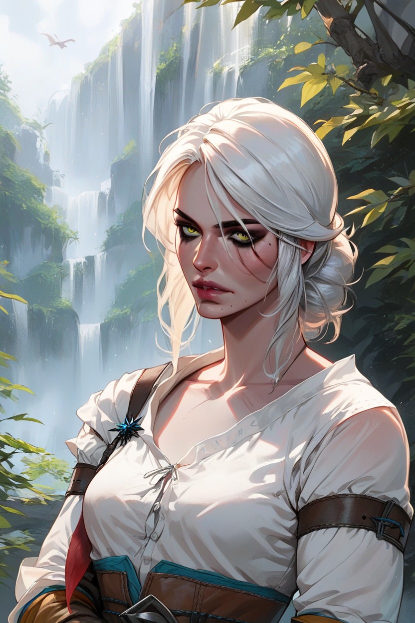 Ciri, The Witcher Hentai IA pornografia