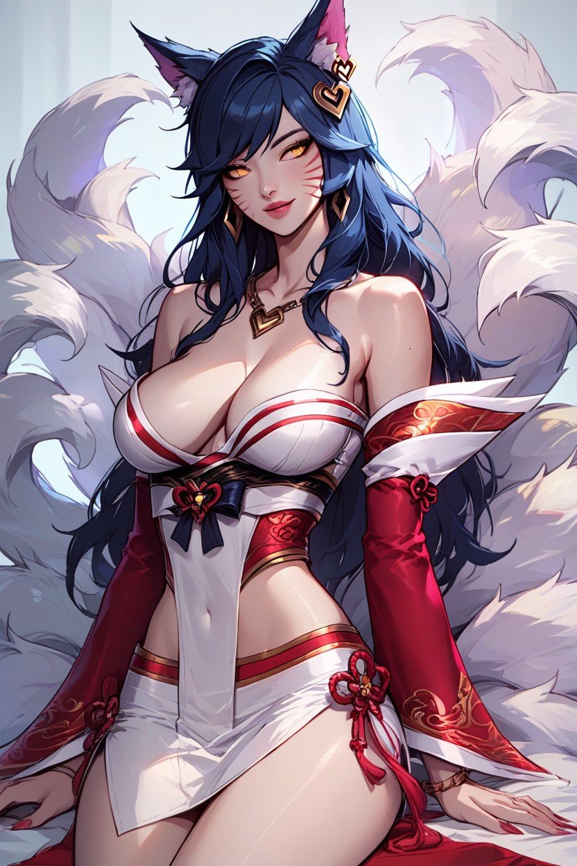 Ahri League Of Legends Hentai IA pornografia