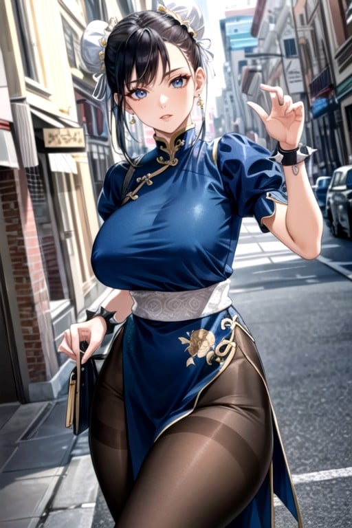 Maigre, Cul Moyen, Chun Li (street Fighter)Porno IA Hentai