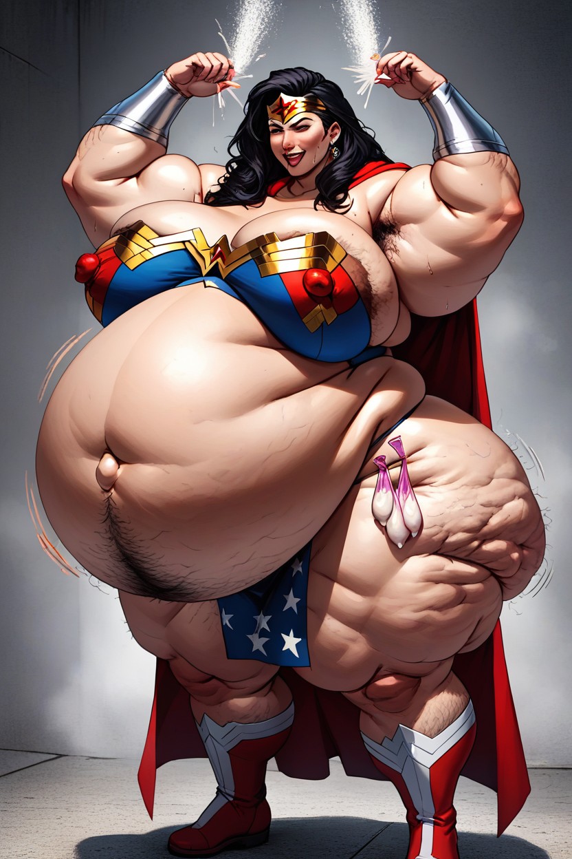 Nsfw, Obese Belly Expansion, Hyper Obese Shemale AI Porn