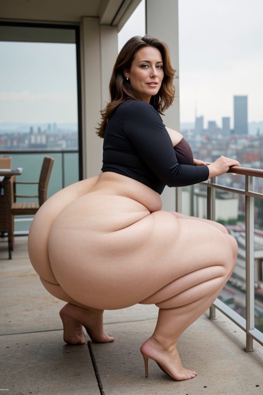 Peito Enorme, Bunda Extremamente Grande, 50+ Pornografia de IA