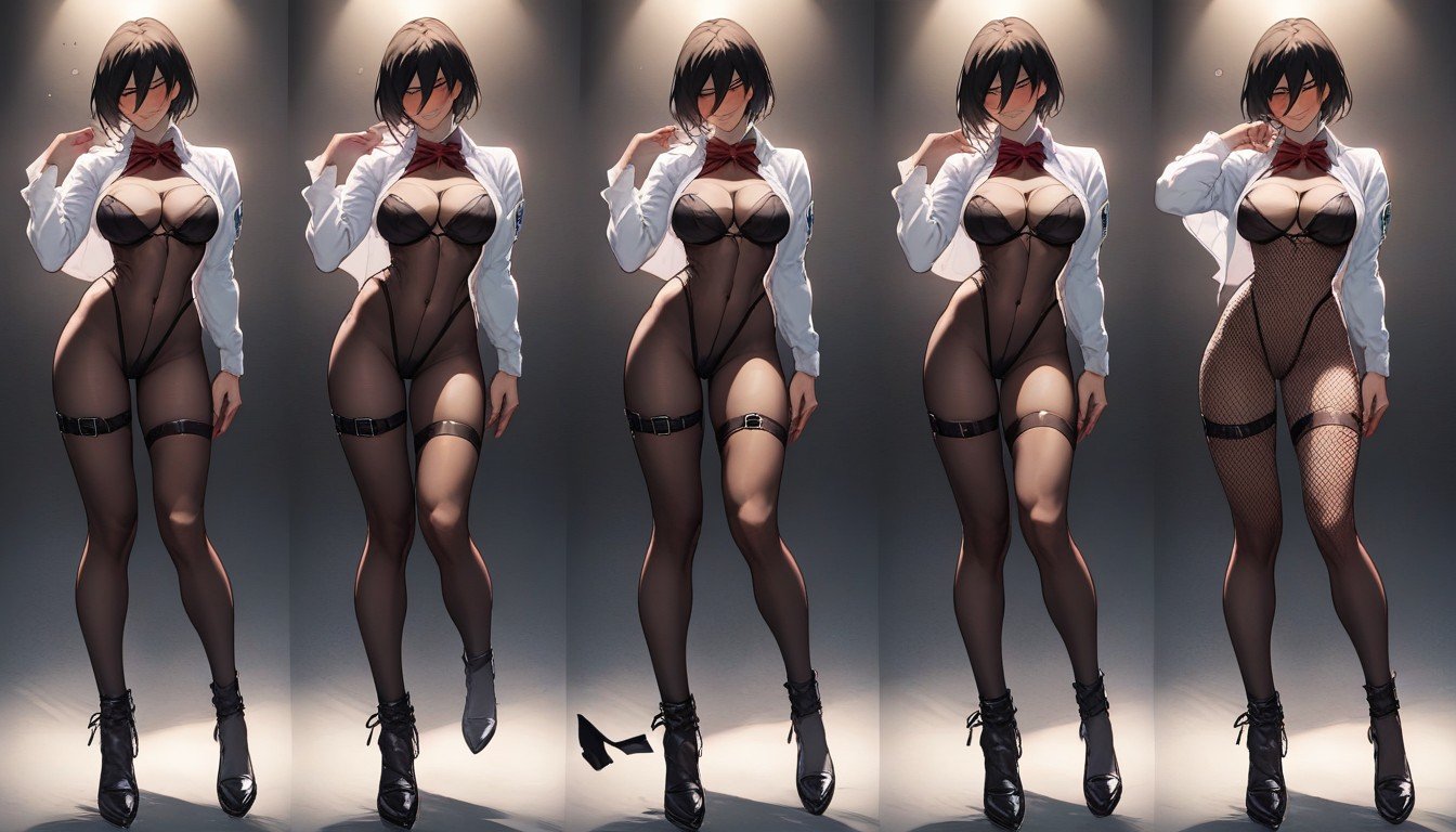 Attack On Titan, Bunda Pequena, Modelo Pornografia de IA