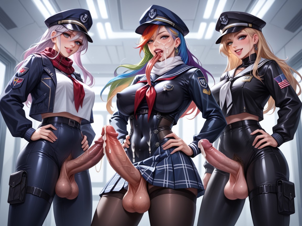 Knot, Scarf, Chest Hair Hentai AI Porn