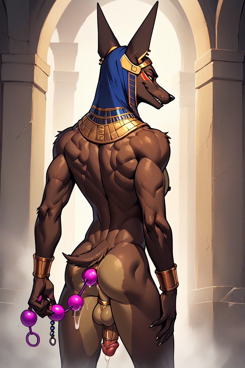 1 Человек, Большой, Anubis ИИ гей порно