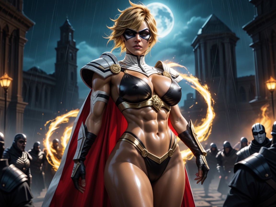 Mythology, Blonde Hair, Latina Hentai AI Porn
