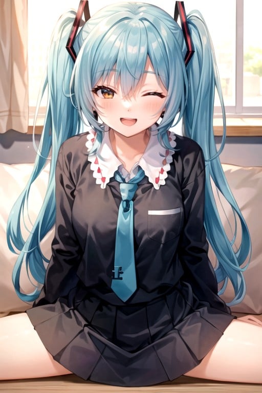 Japanese, School Uniform, Cute AI Porn