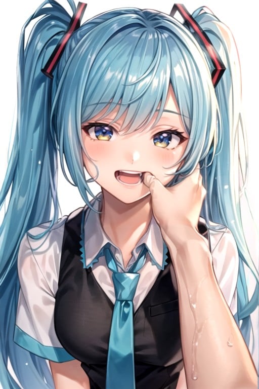 Japonés, Uniforme Escolar, Hatsune MikuPorno AI