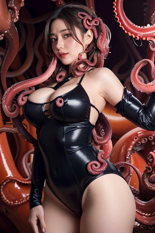 Tentacle In Anal, 50+, Tentacles AI Porn