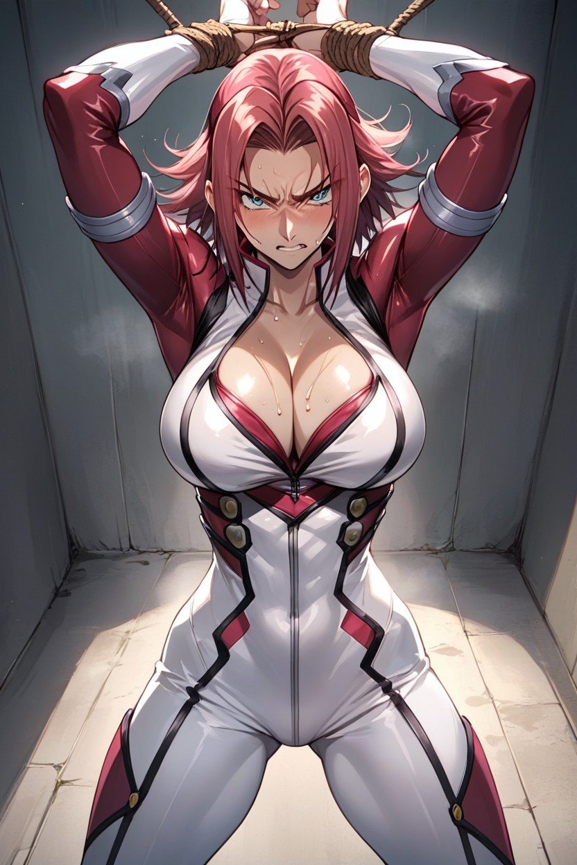 Kallen From Code Geass, Looking At Viewer, Big AssAI黄漫