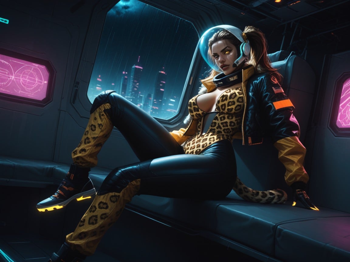 Alien Leopard, 땋은 머리, Space OperaAI 포르노