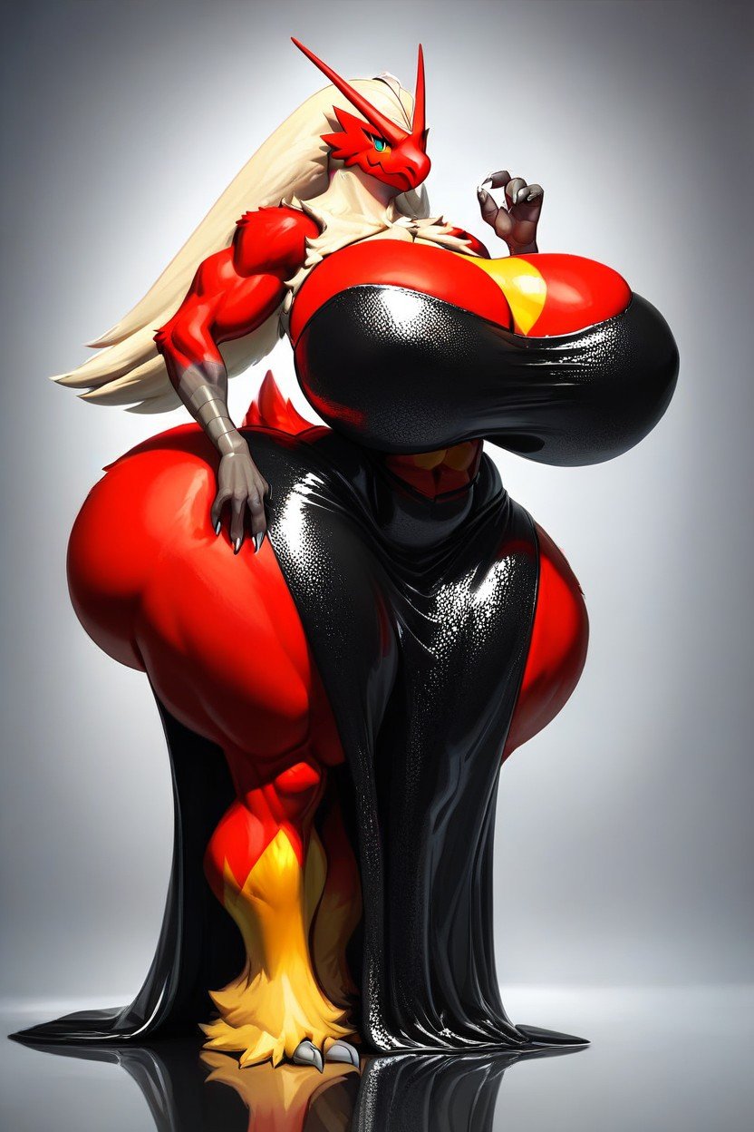 Hyper Breasts, Hyper Thighs, BlazikenAI獸人黃片