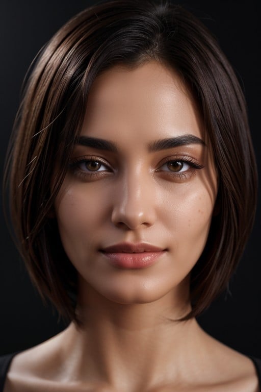 Straight, Arab, Bobcut AI Porn