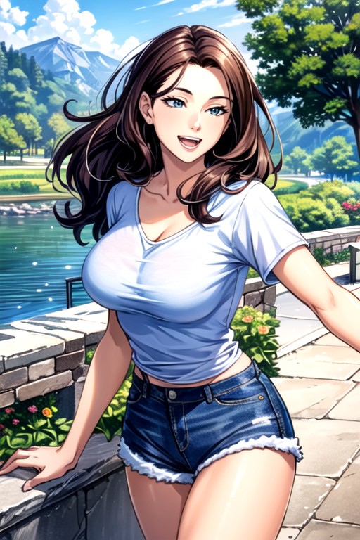 Jean Shorts, Comic, 30+ AI Porn