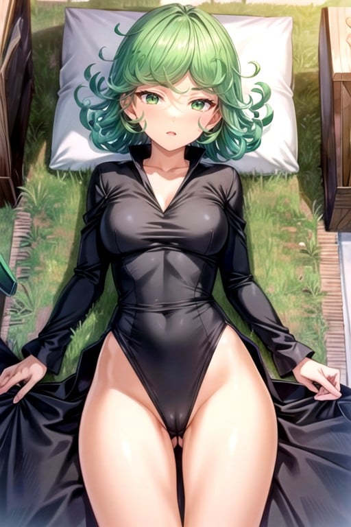 Tatsumaki (one Punch Man), Pussy, Sleeping Hentai IA pornografia