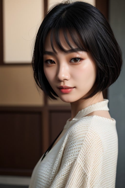 Bobcut, Straight, Korean Furry AI Porn