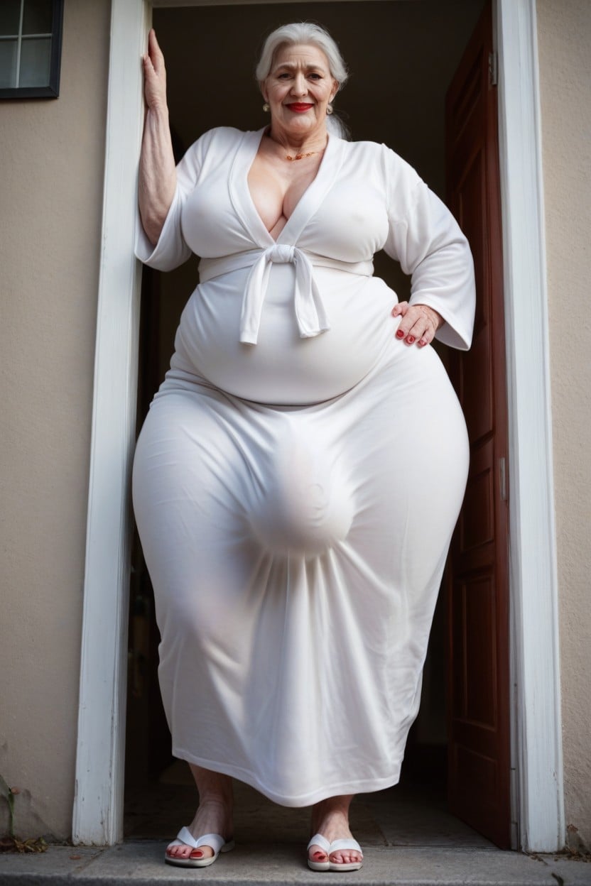 Gigantic, 60+, Obese Shemale AI Porn