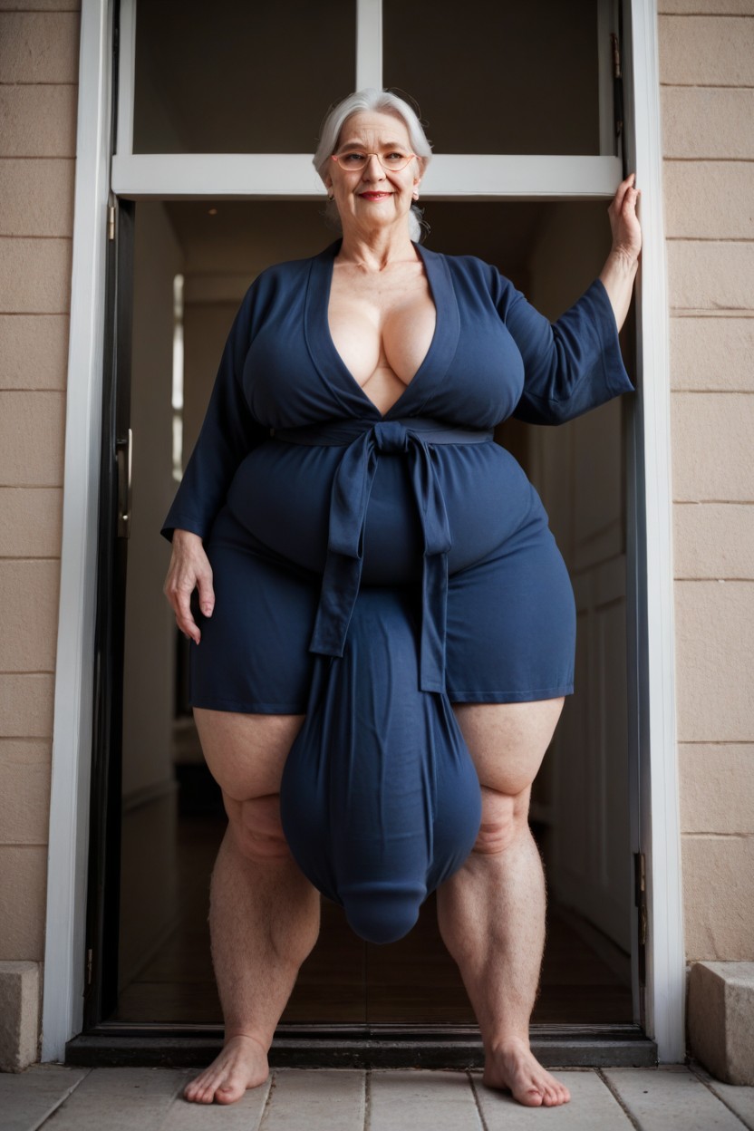 60+, Extremely Large Ass, Gigantic Shemale AI Porn