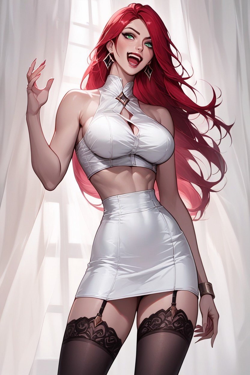 Katarina Form League Of Legends, 模特姿势, 迷你裙AI獸人黃片