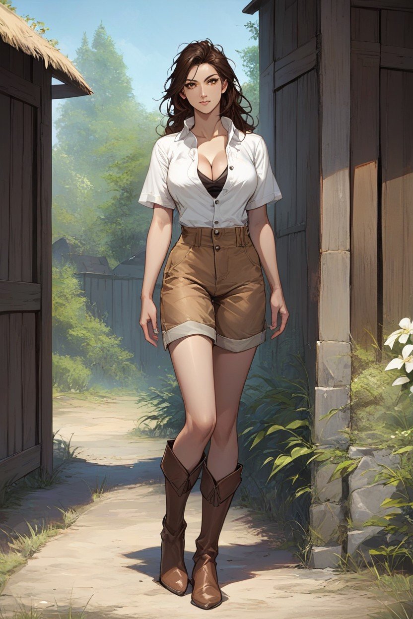 20+, 短款上衣, Medieval Farm Young WomanAI獸人黃片