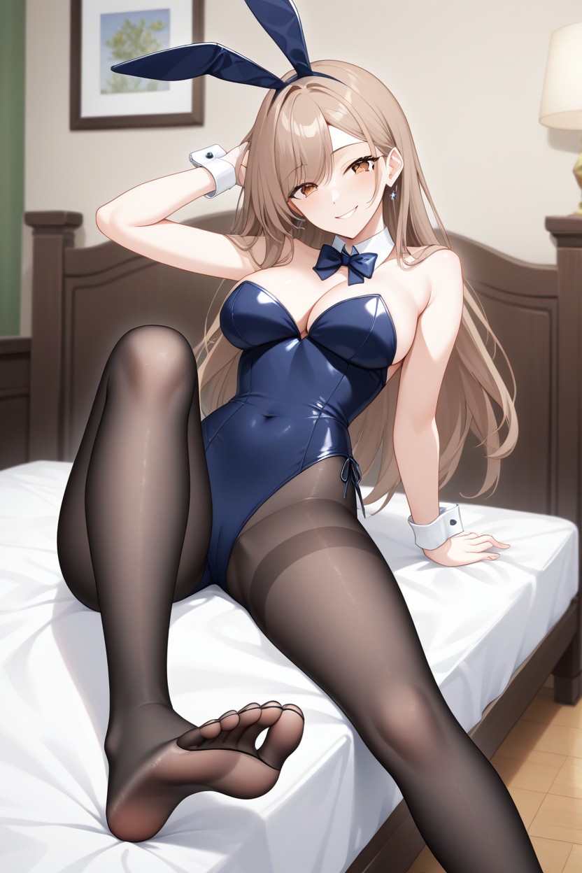 Mouth, Dangling Shoes, Hazel Eyes Hentai AI Porn