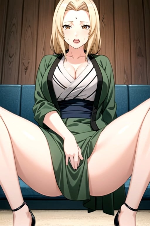 Spreading Legs, Tsunade (naruto), 30+ Shemale AI Porn