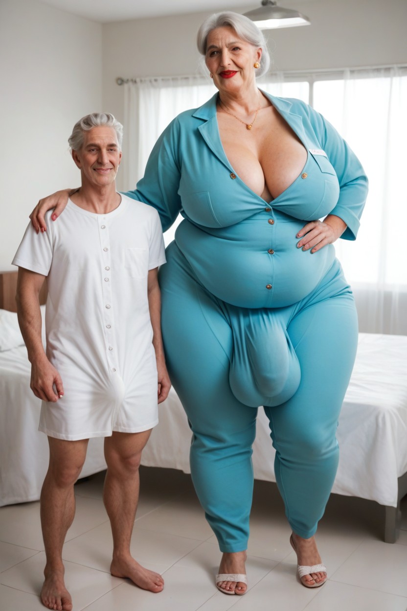Natural Saggy Breast, Futa On Male, 60+ Shemale AI Porn