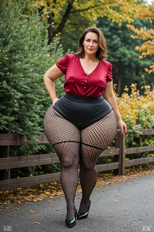 Dutch, Extremely Large Ass, Stockings Shemale AI Porn