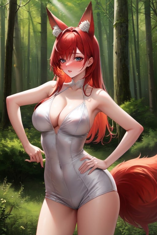 Big Ass, Red Hair, 森AIポルノ