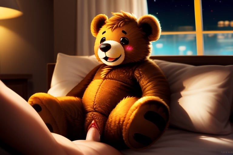 Teddy Bear, Stack Teddy Bear, StuffedanimalPorno AI Furry