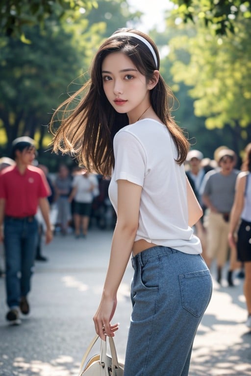 Side Angle, Hairband, Standing Sex From BehindAI黃片