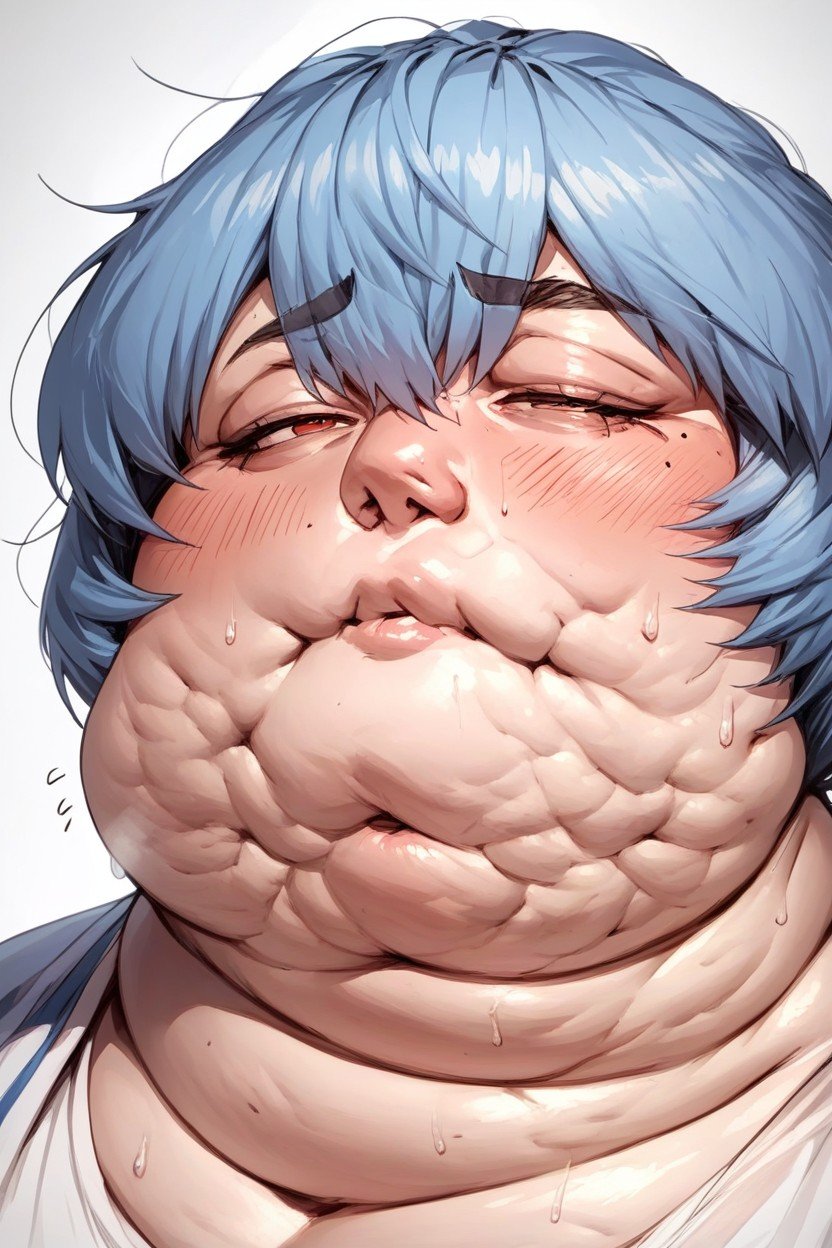 Ssbbw, Rei Ayanami, 汗だくファーリーAIポルノ