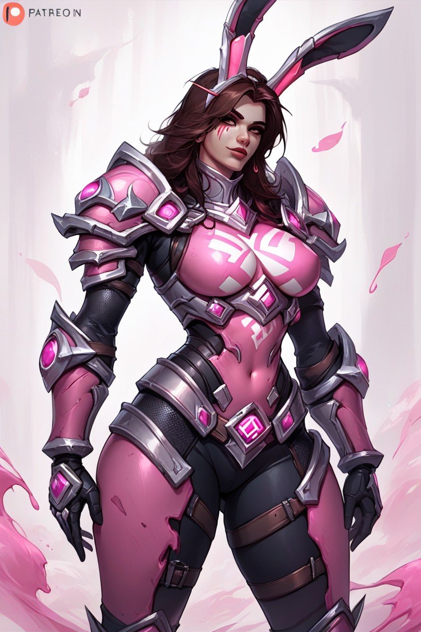 More Armor, Brunette, More Black Hentai IA pornografia