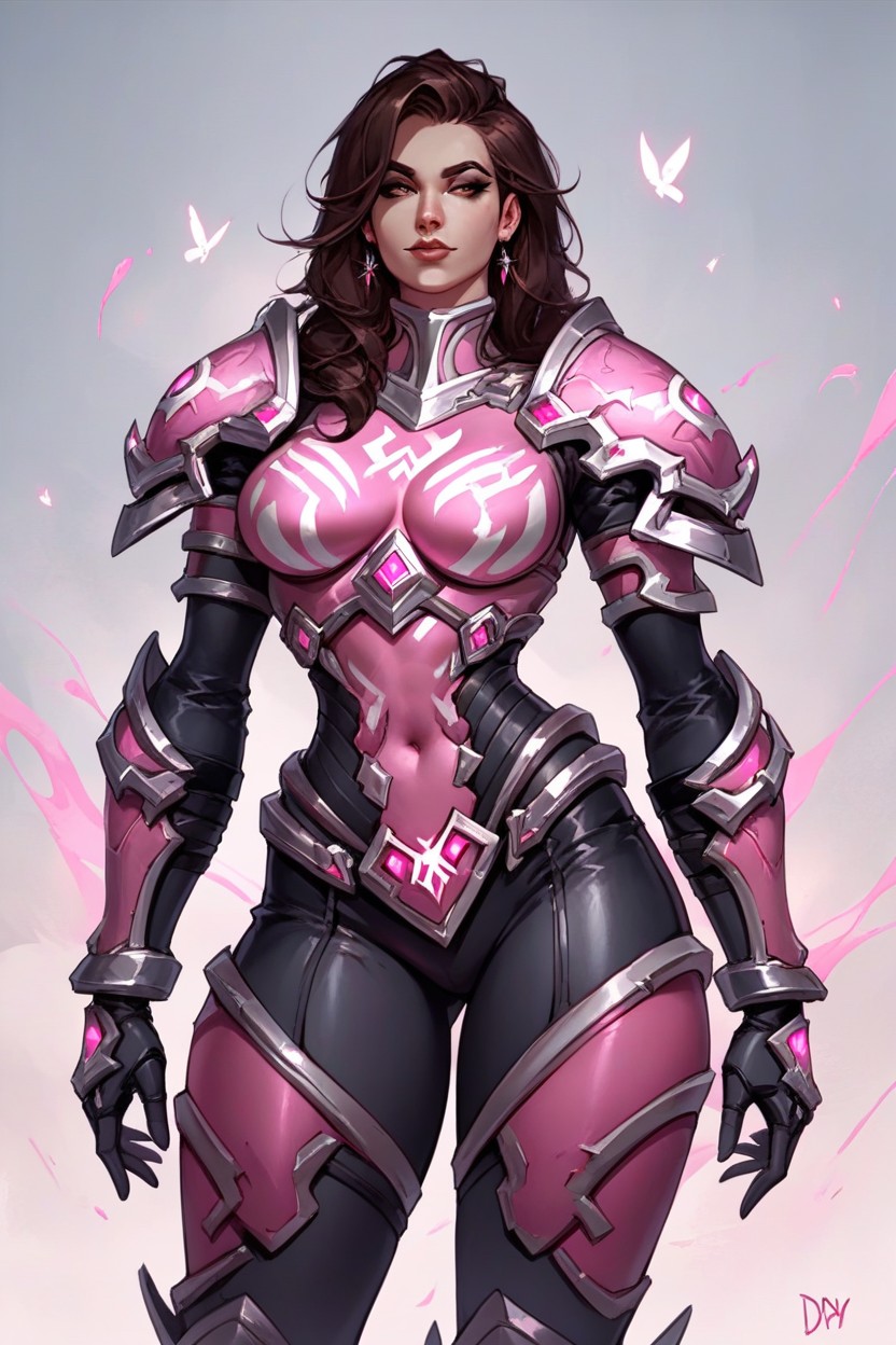 Brunette, More Armor, Black Lines On Armor헨타이 AI 포르노