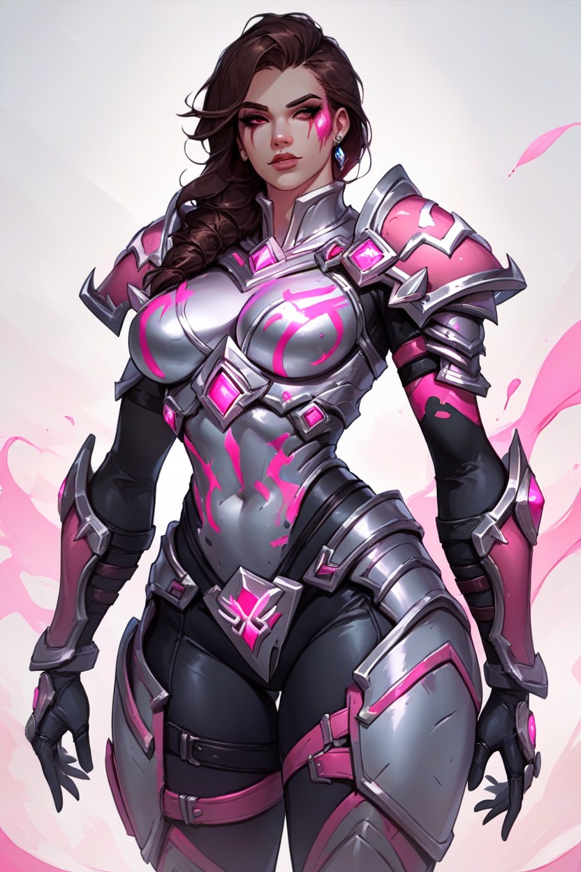 World Of Warcraft Style Armor, Human, Large Breast AI Porn